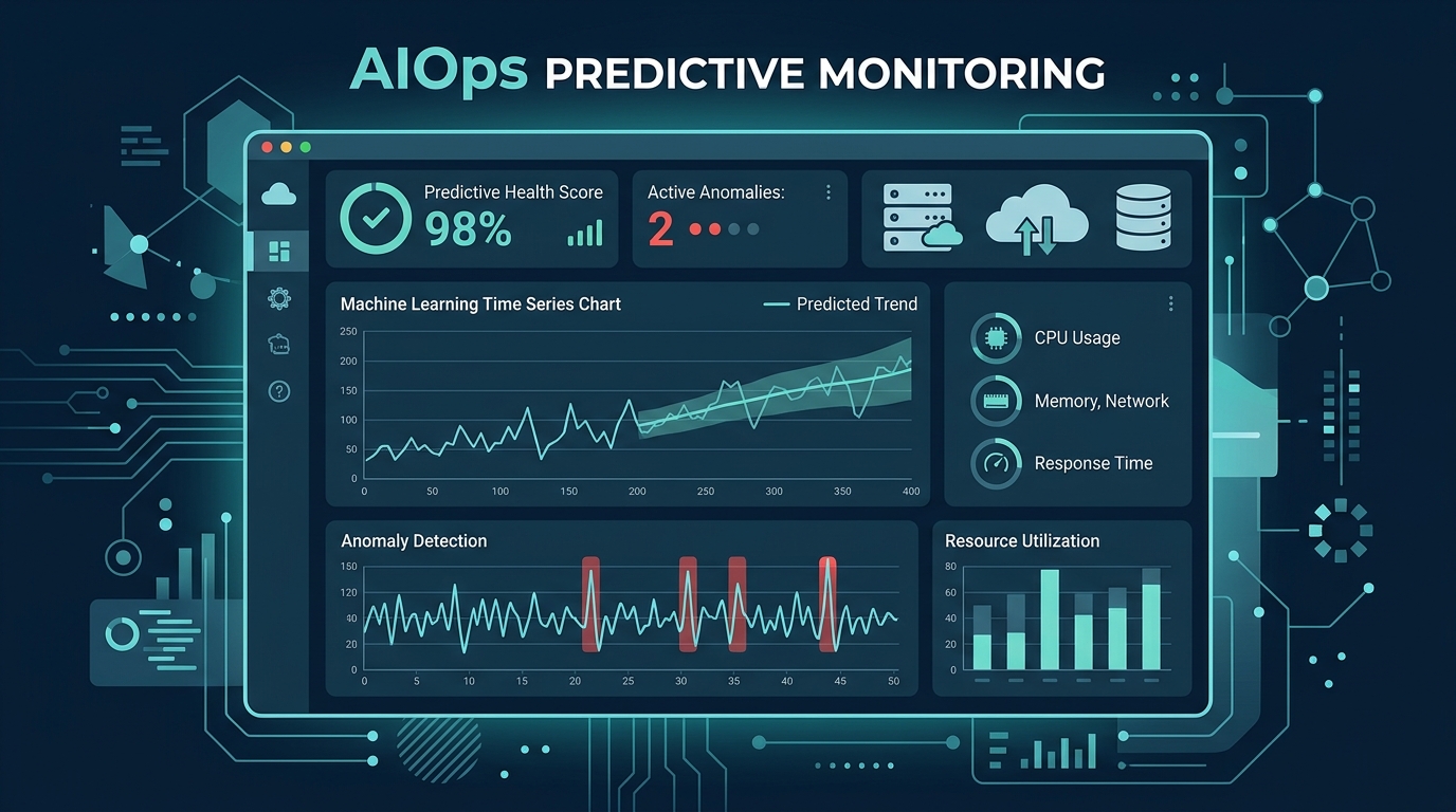 AIOps: Monitoreo Predictivo con ML para Predecir Incidentes antes de que Ocurran